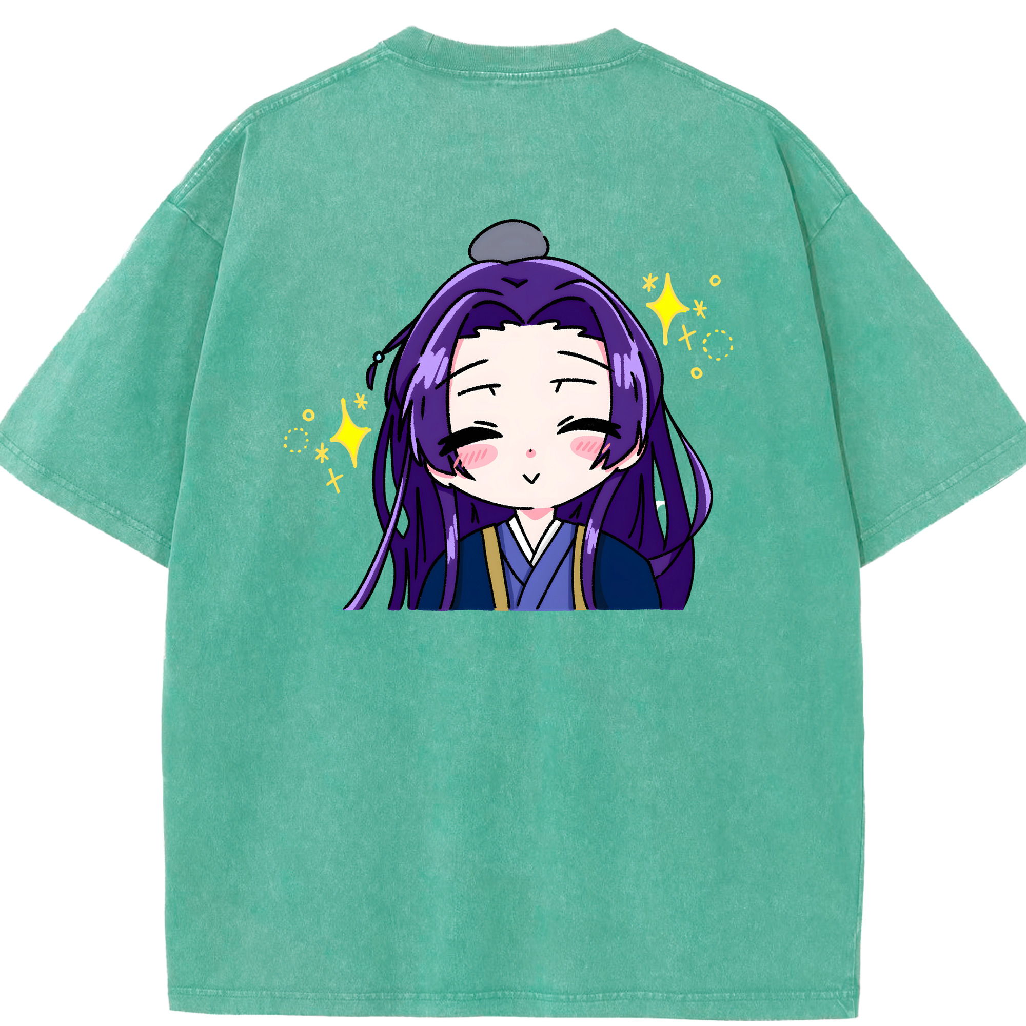 （画像用） 薬屋のひとりごと The Apothecary Diaries 綿100% ヴィンテージ風 半袖Tシャツ（背面プリント）
